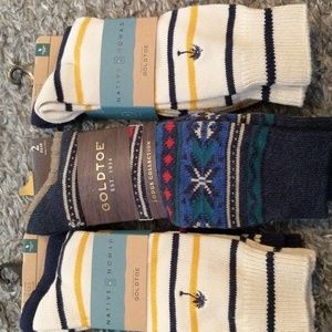3 packs of 2 men's Goldtoe socks